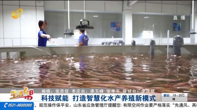 科技賦能 打造智慧化水產養殖新模式